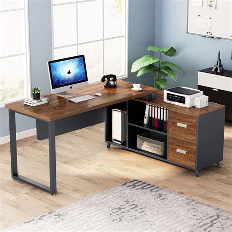 40 inch l shaped desk